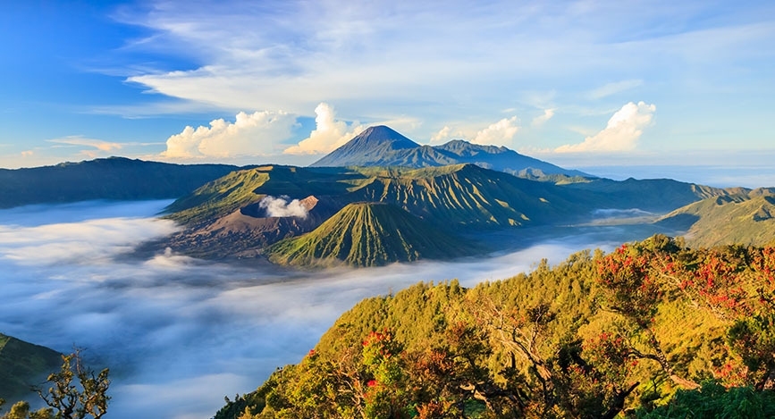Ascension du volcan  Bromo   Java