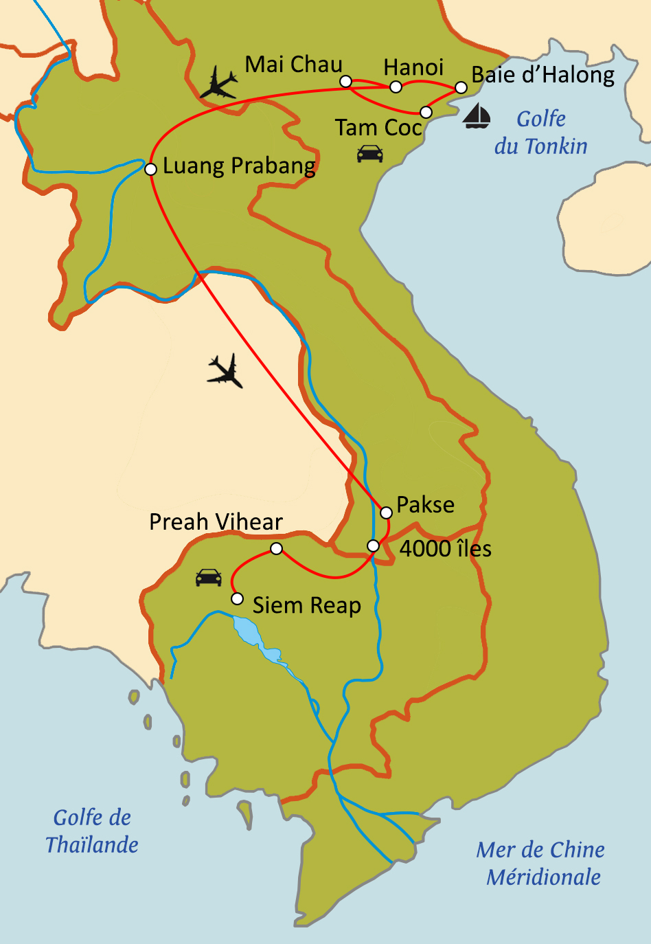 Aïe 33 Faits Sur Carte Vietnam Cambodge À Imprimer Choisir Thème Du Voyage Authentique 2401